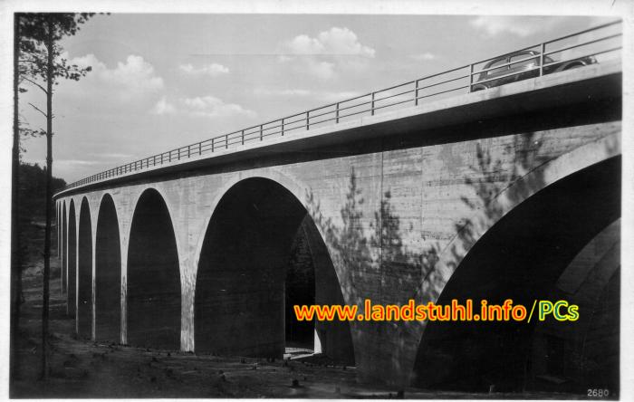 Reichsautobahn - Schweinsdellbrücke bei Kaiserslautern