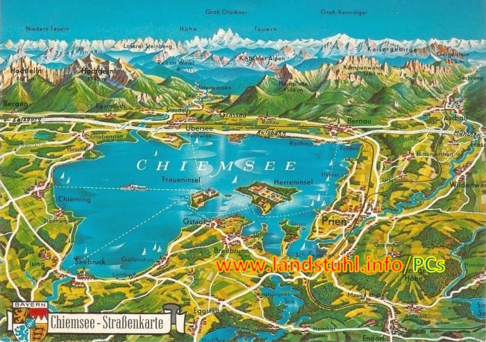 Der Chiemsee - Bayerische Alpen