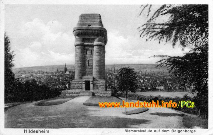 Bismarcksäule auf dem Galgenberge / Hildesheim Bismarcksäule auf dem Galgenberge / Hildesheim